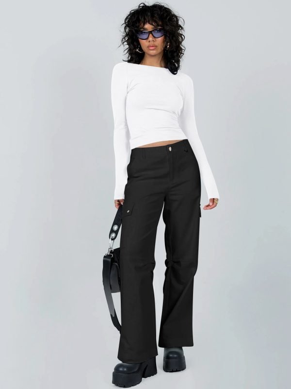 Big halter top with long sleeves