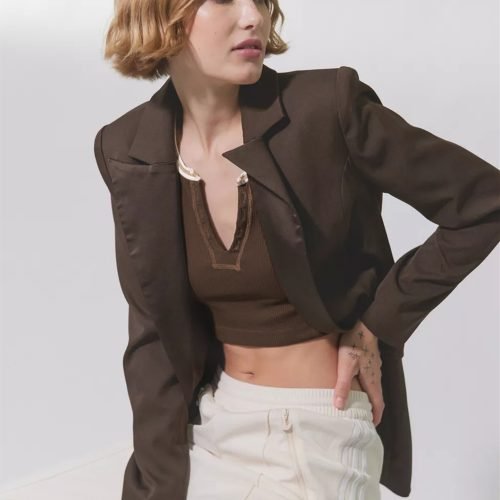 Super short sexy knit thread