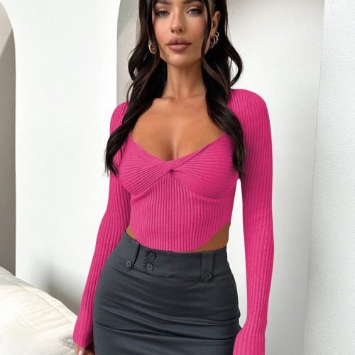 Sweater thread top sexy