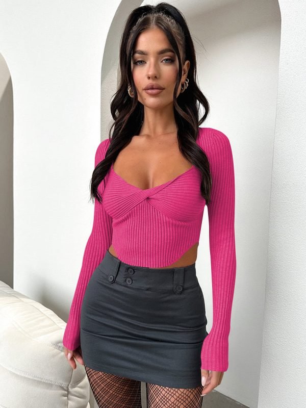 Sweater thread top sexy